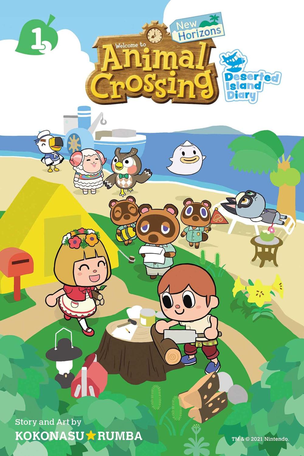 ANIMAL CROSSING NEW HORIZONS GN VOL 01