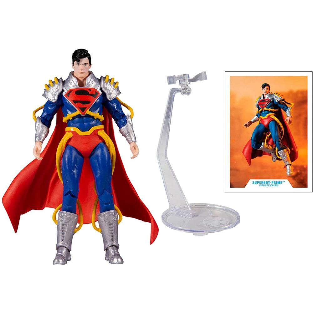 DC MULTIVERSE SUPERBOY PRIME INFIN CRISIS 7IN SCALE AF