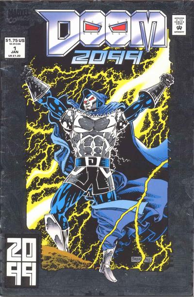 Doom 2099 1993 #1 Direct ed. - CGC 9.8 - $100.00