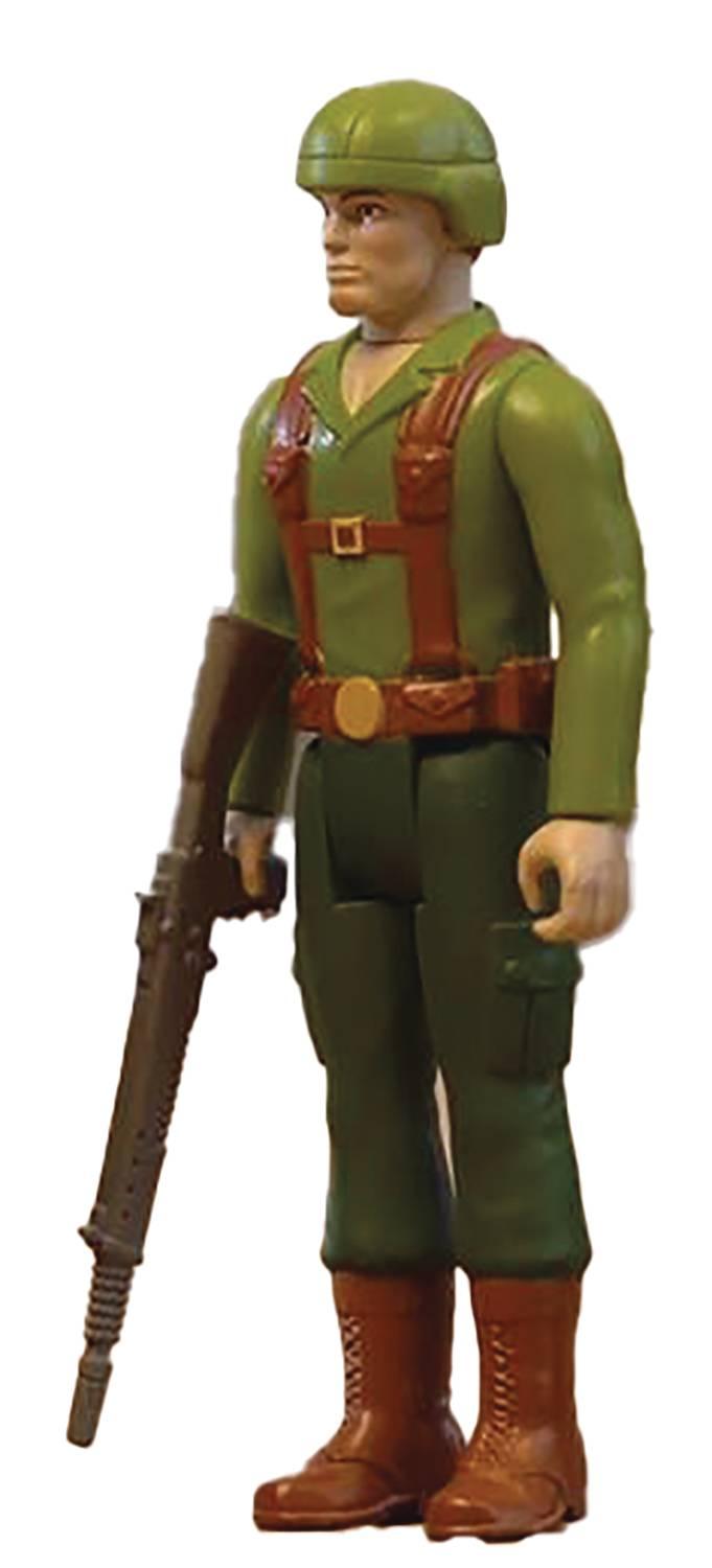 GI JOE GREENSHIRT LT BROWN WV 1A REACTION FIG