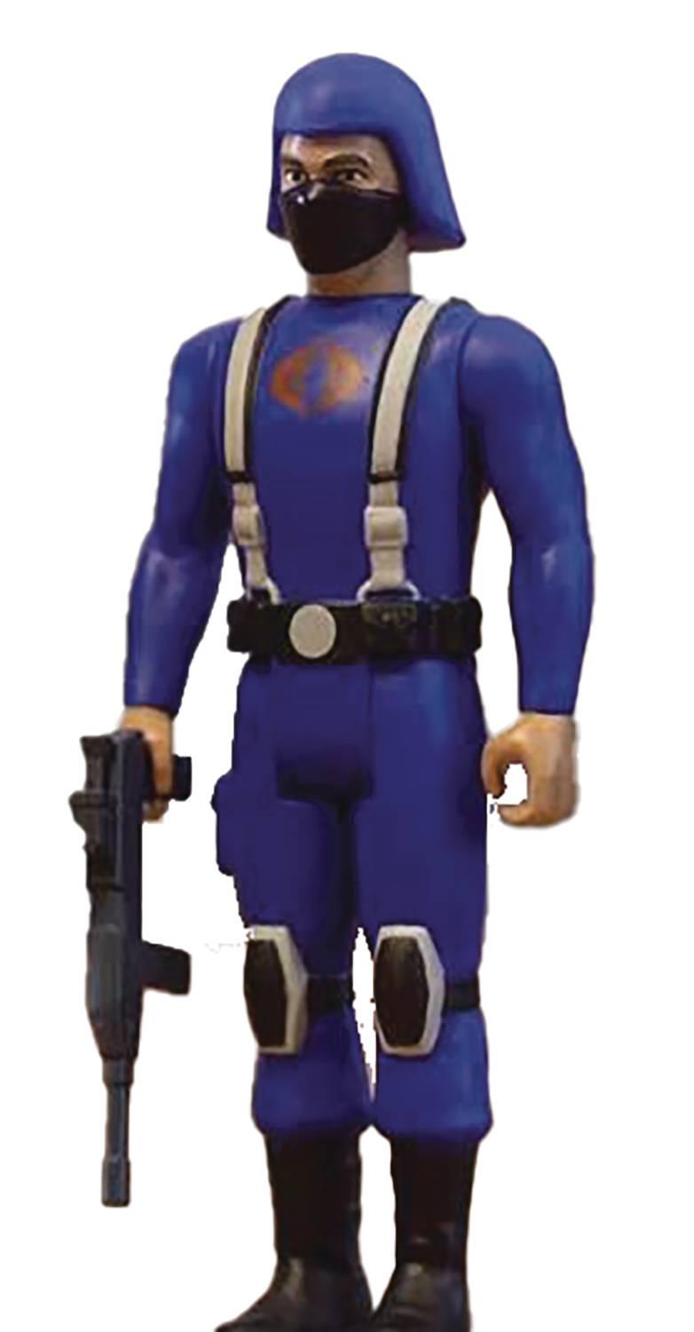 GI JOE COBRA TROOPER Y-BACK LT BROWN WV 1A REACTION FIG