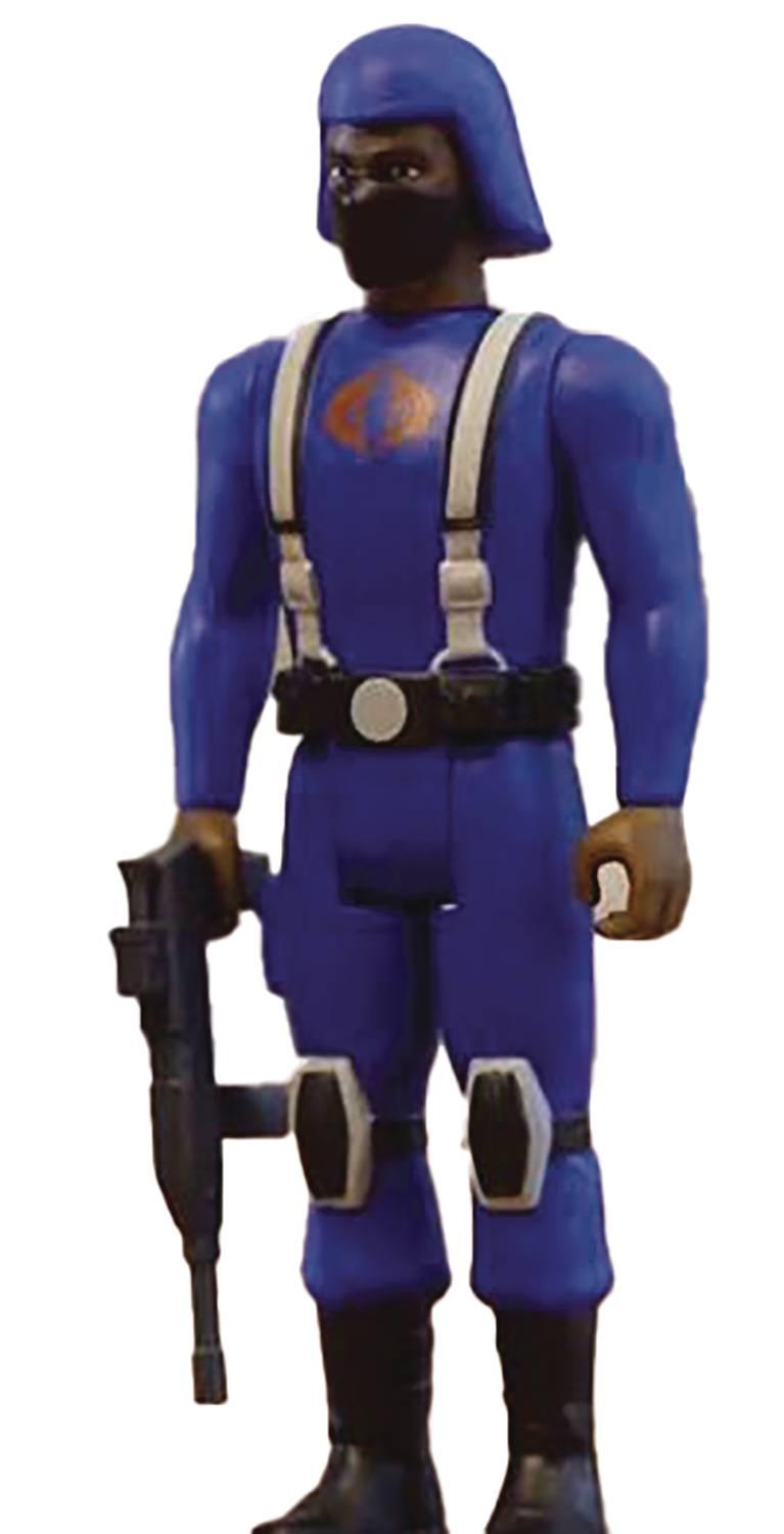 GI JOE COBRA TROOPER Y-BACK DK BROWN WV 1A REACTION FIG