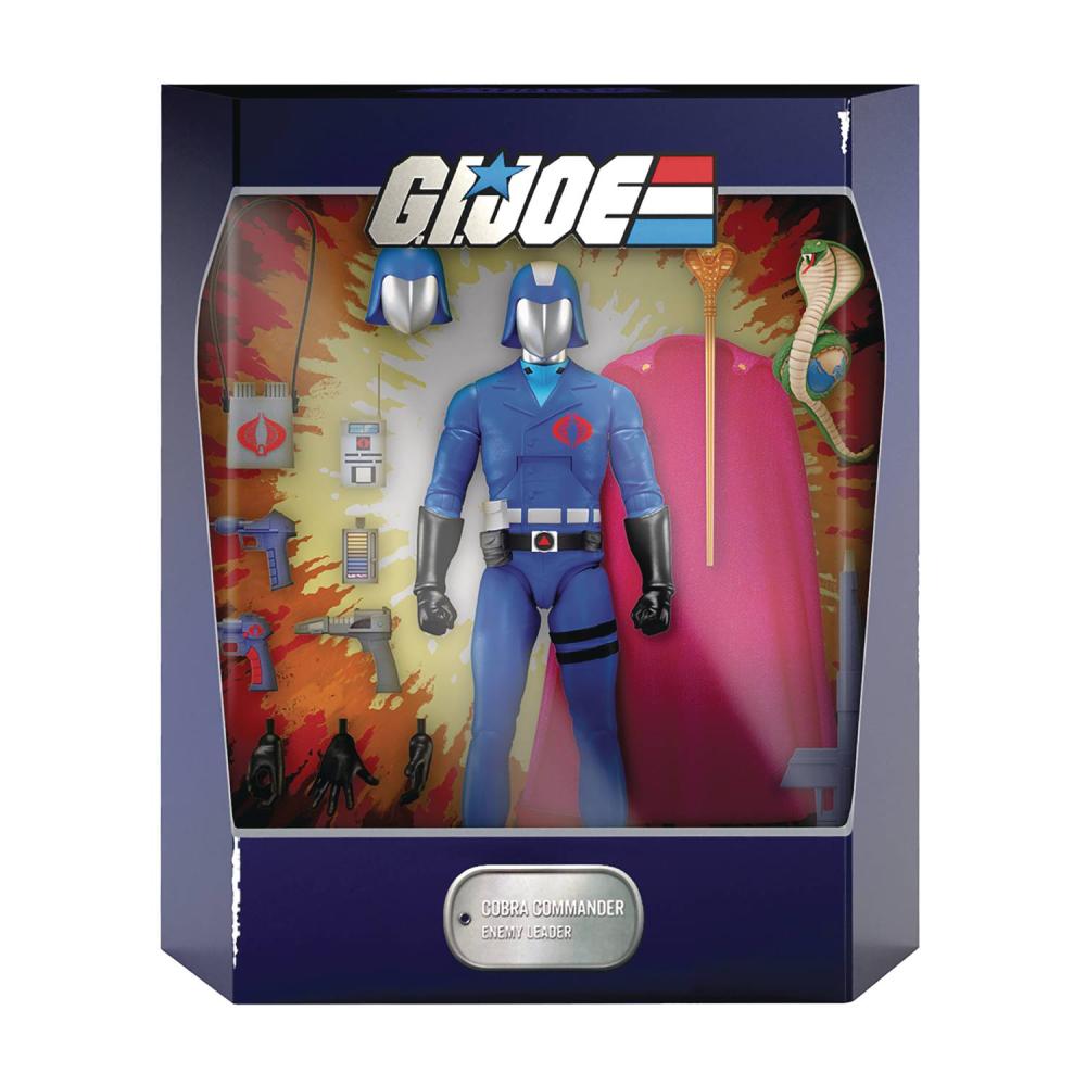 GI JOE ULTIMATES REAL AMERICAN HERO COBRA COMMANDER AF