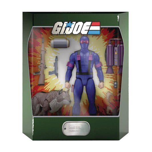 GI JOE ULTIMATES REAL AMERICAN HERO SNAKE EYES AF