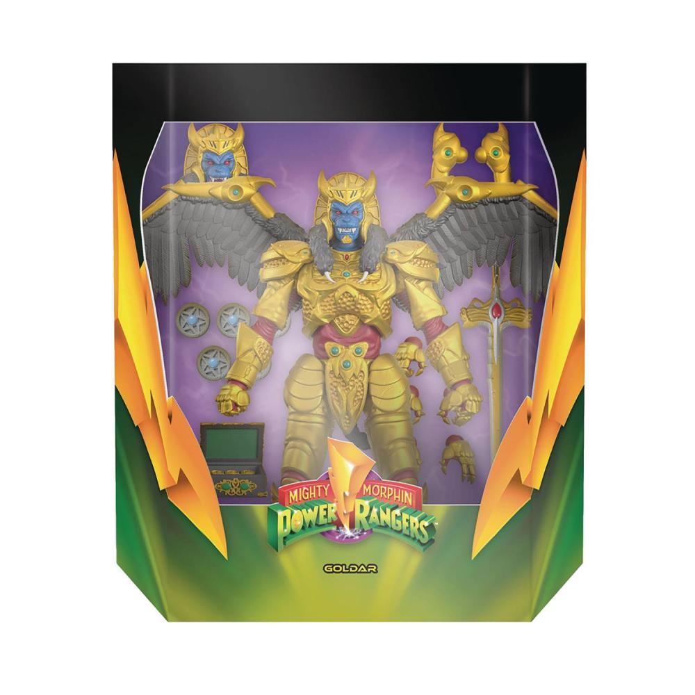 POWER RANGERS ULTIMATES GOLDAR ACTION FIGURE