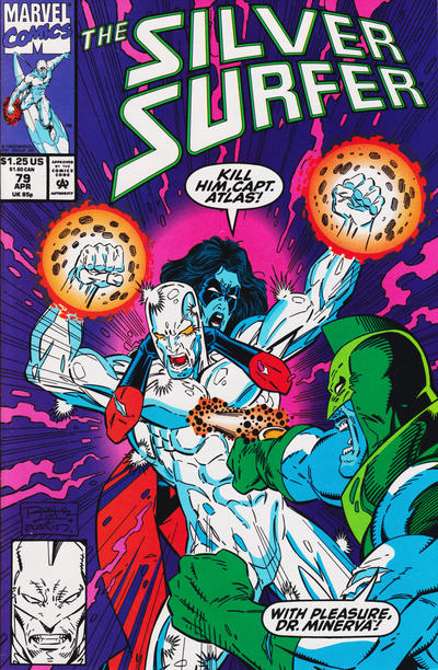 Silver Surfer 1987 #79 Direct ed. - back issue - $10.00