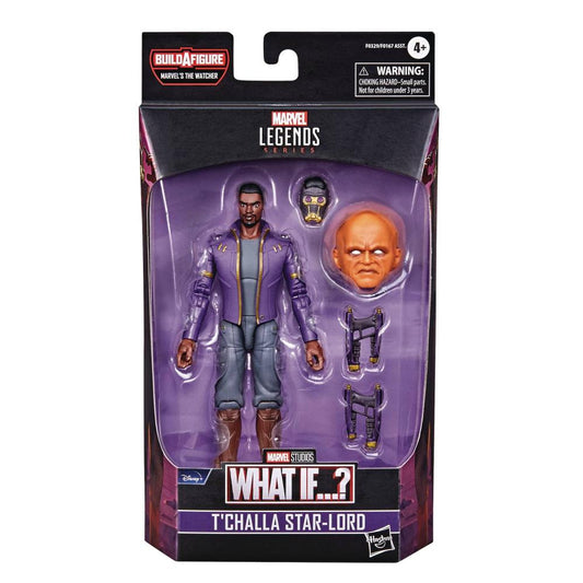 MARVEL DISNEY PLUS LEGENDS 6IN TCHALLA STARLORD AF CS