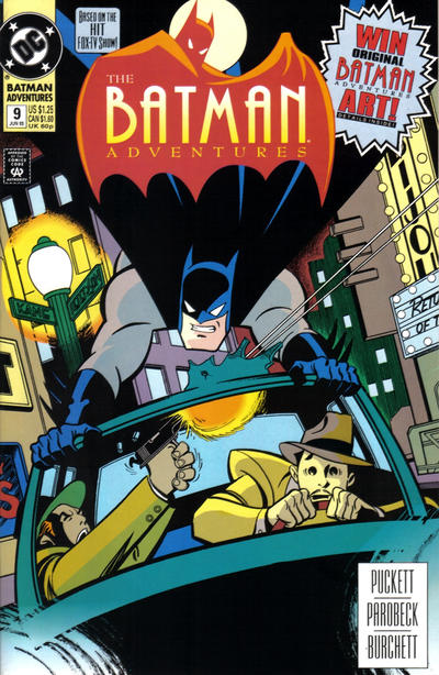 The Batman Adventures 1992 #9 Direct ed. - back issue - $10.00