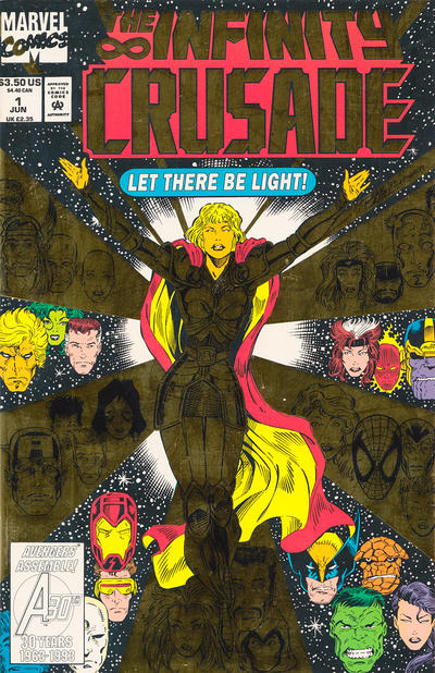 Infinity Crusade 1993 #1 Direct ed. - high grade - $10.00