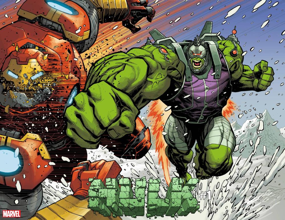 HULK #1 2ND PTG OTTLEY WRAPAROUND VAR