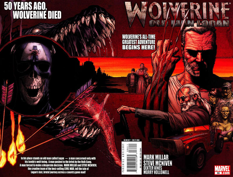 Wolverine 2003 #66 McNiven Cover Signed by Mark Millar - CGC 9.8 - $500.00