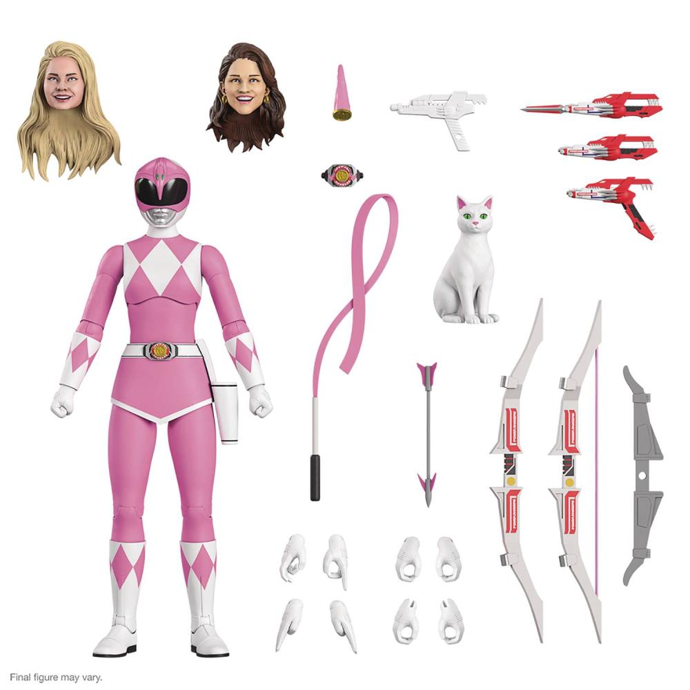 POWER RANGERS ULTIMATES W2 PINK RANGER ACTION FIGURE