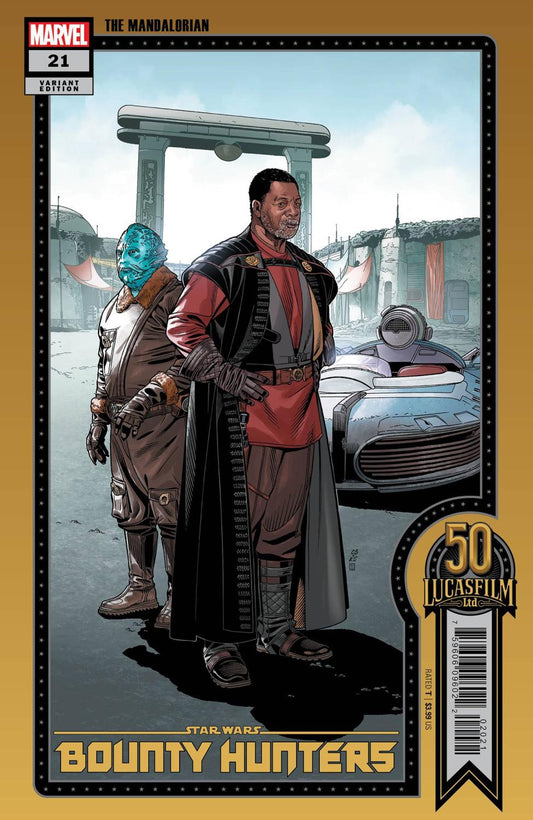 STAR WARS BOUNTY HUNTERS #21 SPROUSE LUCASFILM 50TH VA