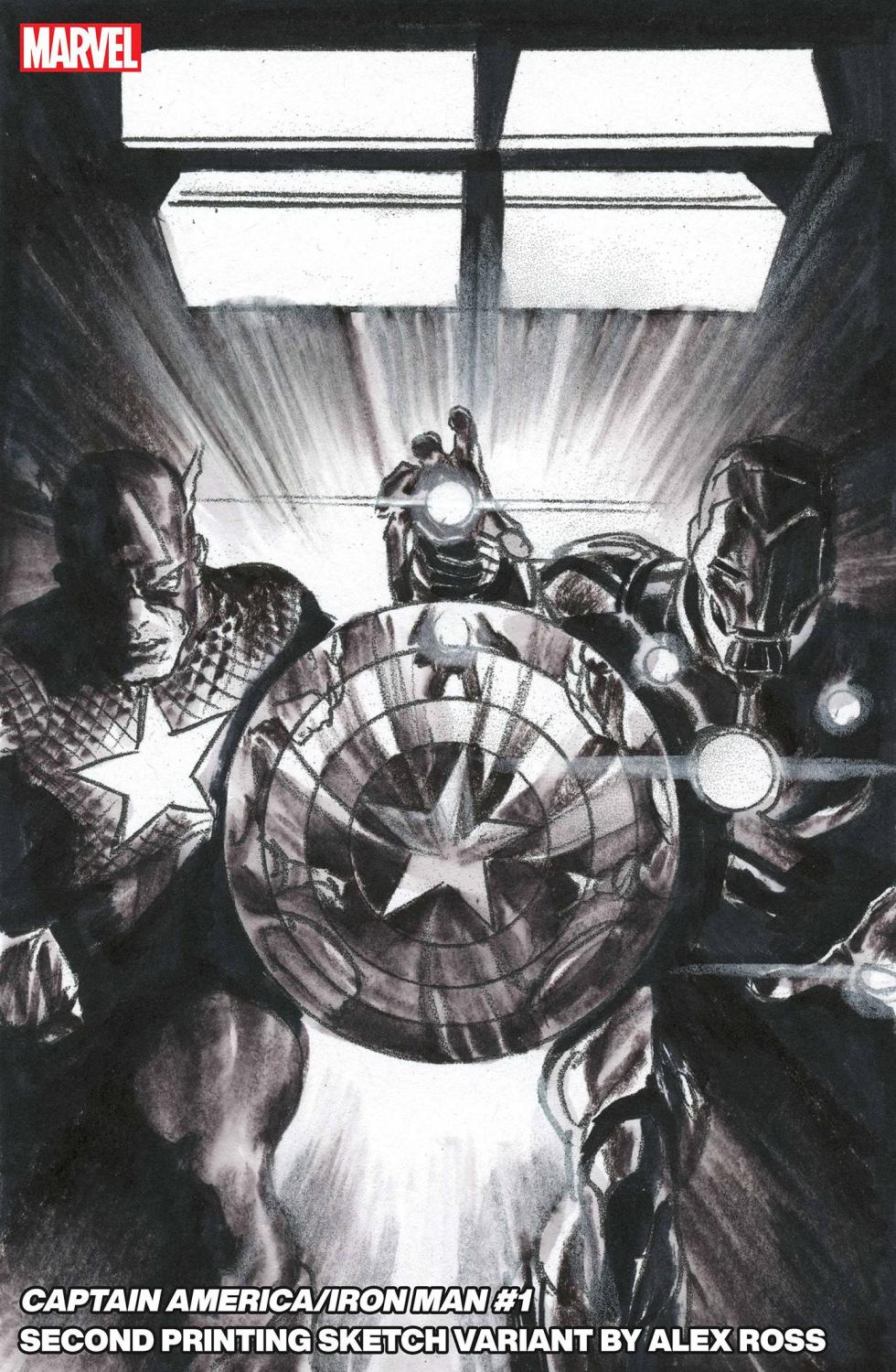 CAPTAIN AMERICA IRON MAN #1 2ND PRINT (OF 5)