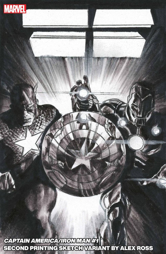 CAPTAIN AMERICA IRON MAN #1 2ND PRINT (OF 5)