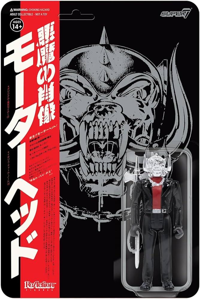 MOTORHEAD REACTION WARPIG JAPANESE CHROME FIGURE