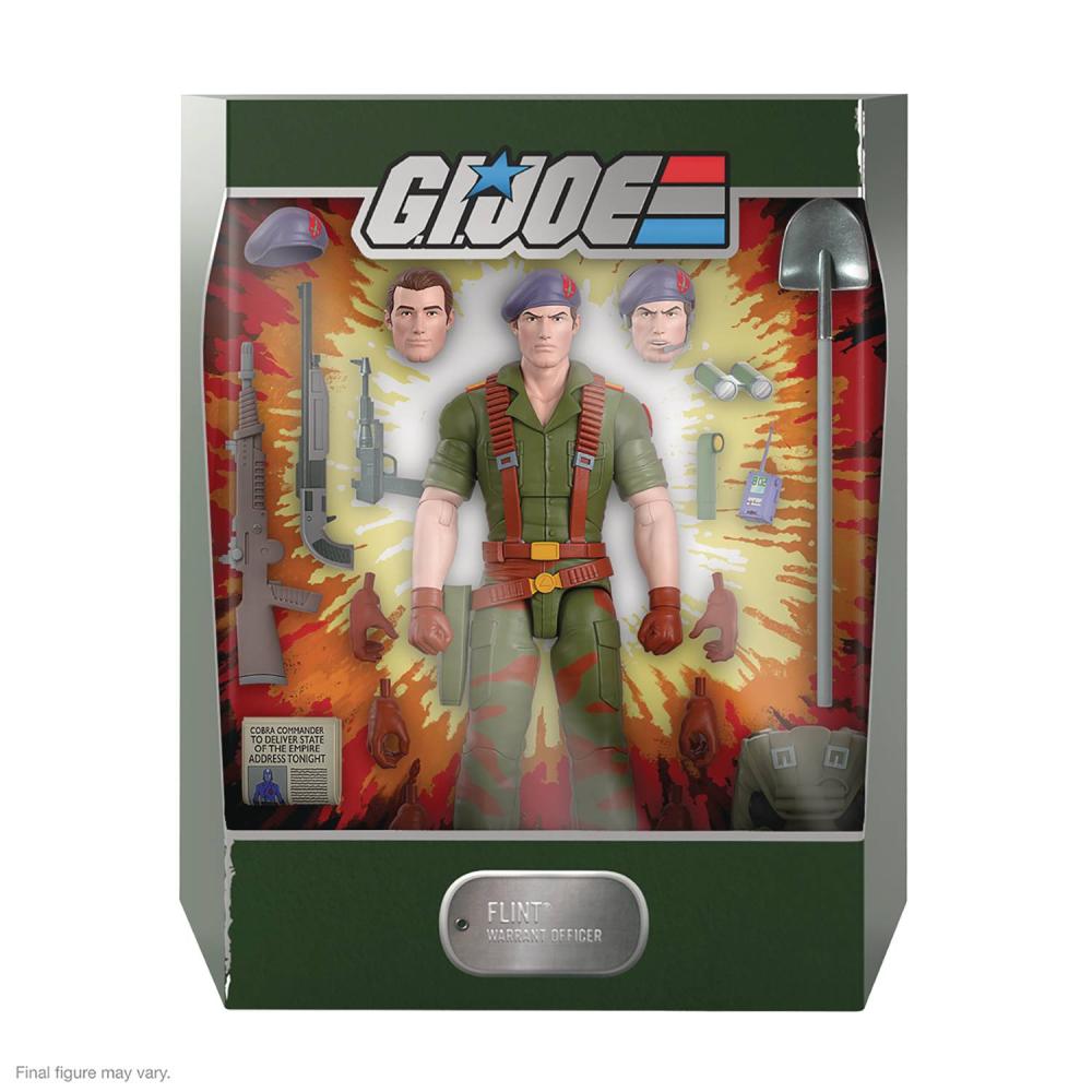 GI JOE ULTIMATES REAL AMERICAN HERO WV2 FLINT AF