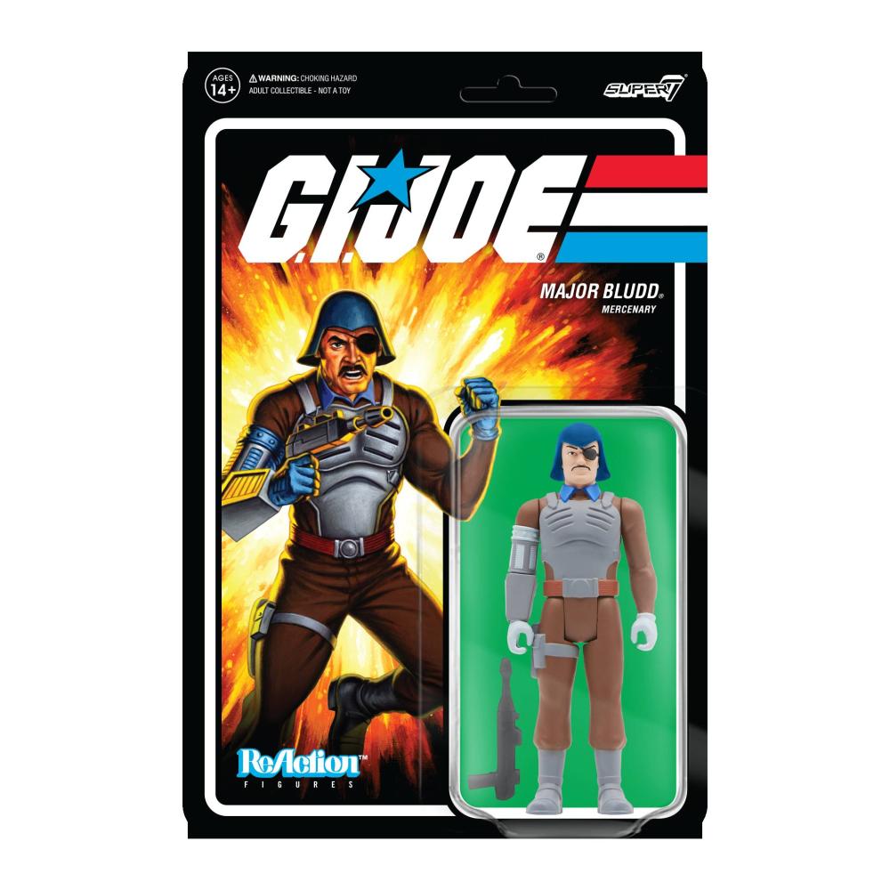 G.I. JOE WAVE 2 MAJOR BLUDD REACTION FIGURE