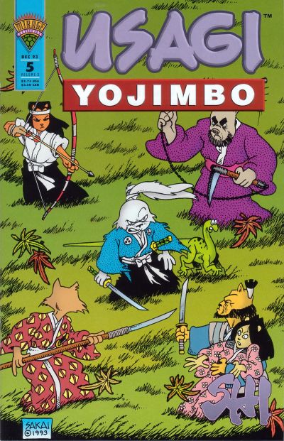 Usagi Yojimbo 1993 #5 - back issue - $5.00