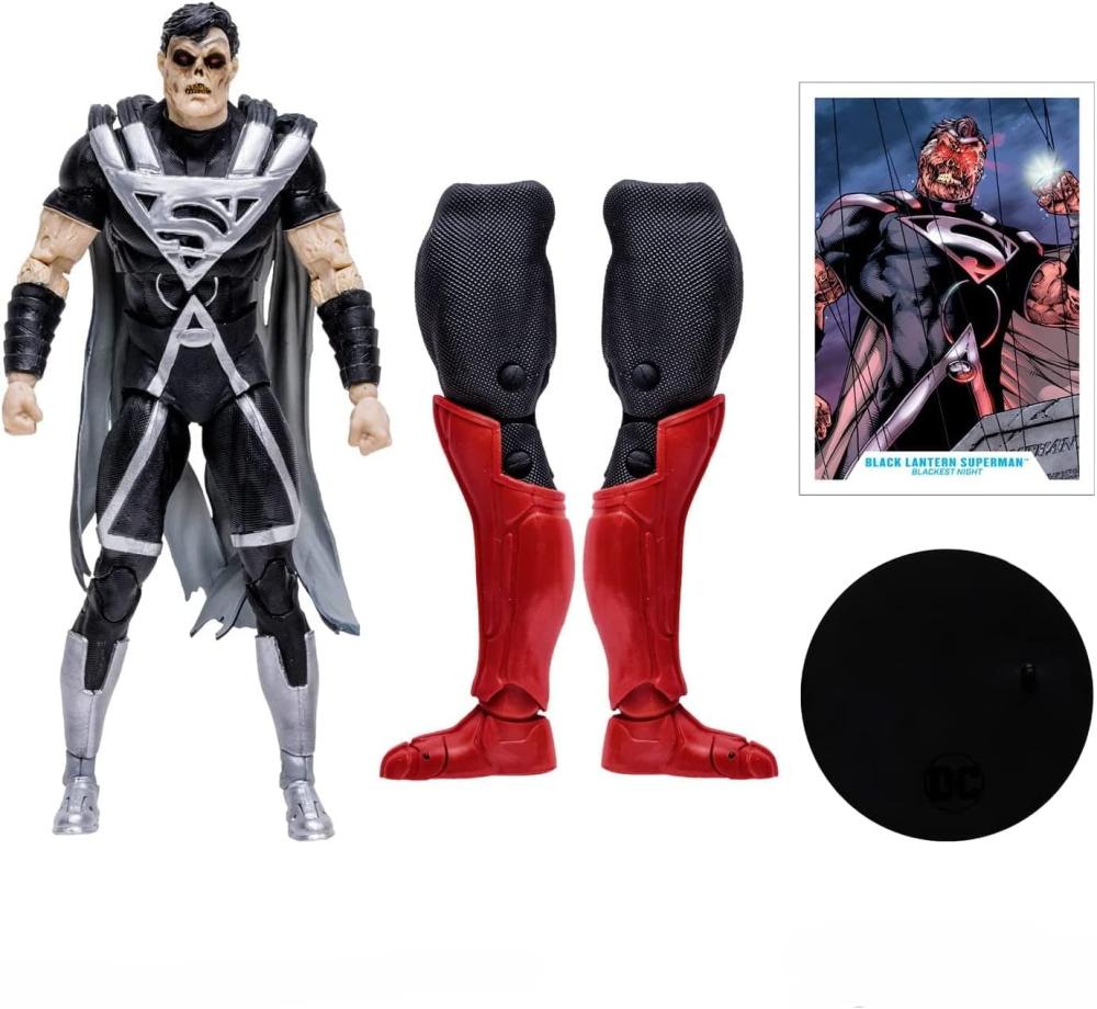 DC MULTIVERSE BLACK LANTERN SUPERMAN