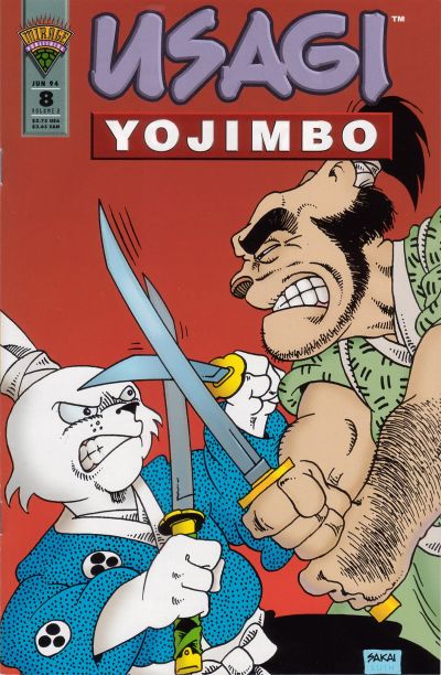 Usagi Yojimbo 1993 #8 - back issue - $5.00