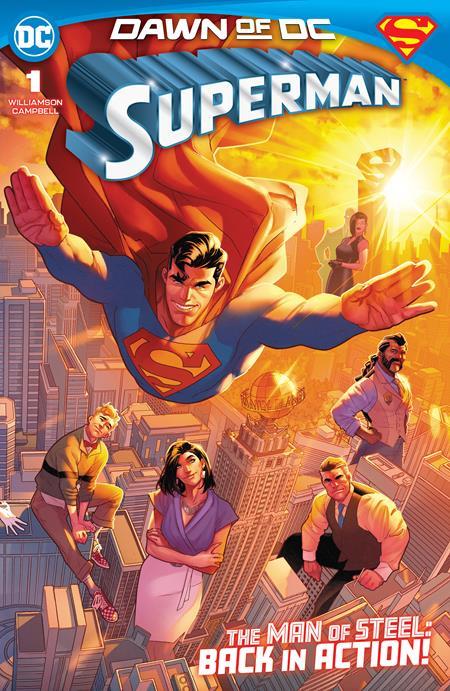 SUPERMAN #1 CVR A JAMAL CAMPBELL