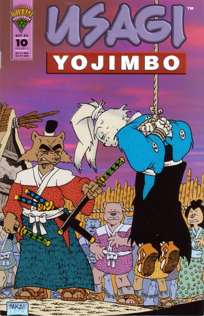 Usagi Yojimbo 1993 #10 - back issue - $5.00
