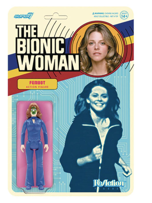 BIONIC WOMAN FEMBOT REACTION FIGURE