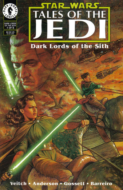 Star Wars: Tales of the Jedi - Dark Lords of the Sith 1994 #1 - back issue - $10.00