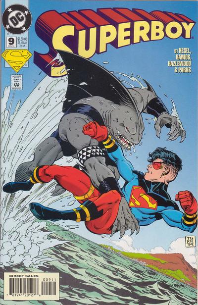 Superboy 1994 #9 Direct Sales - CGC 9.6 - $70.00