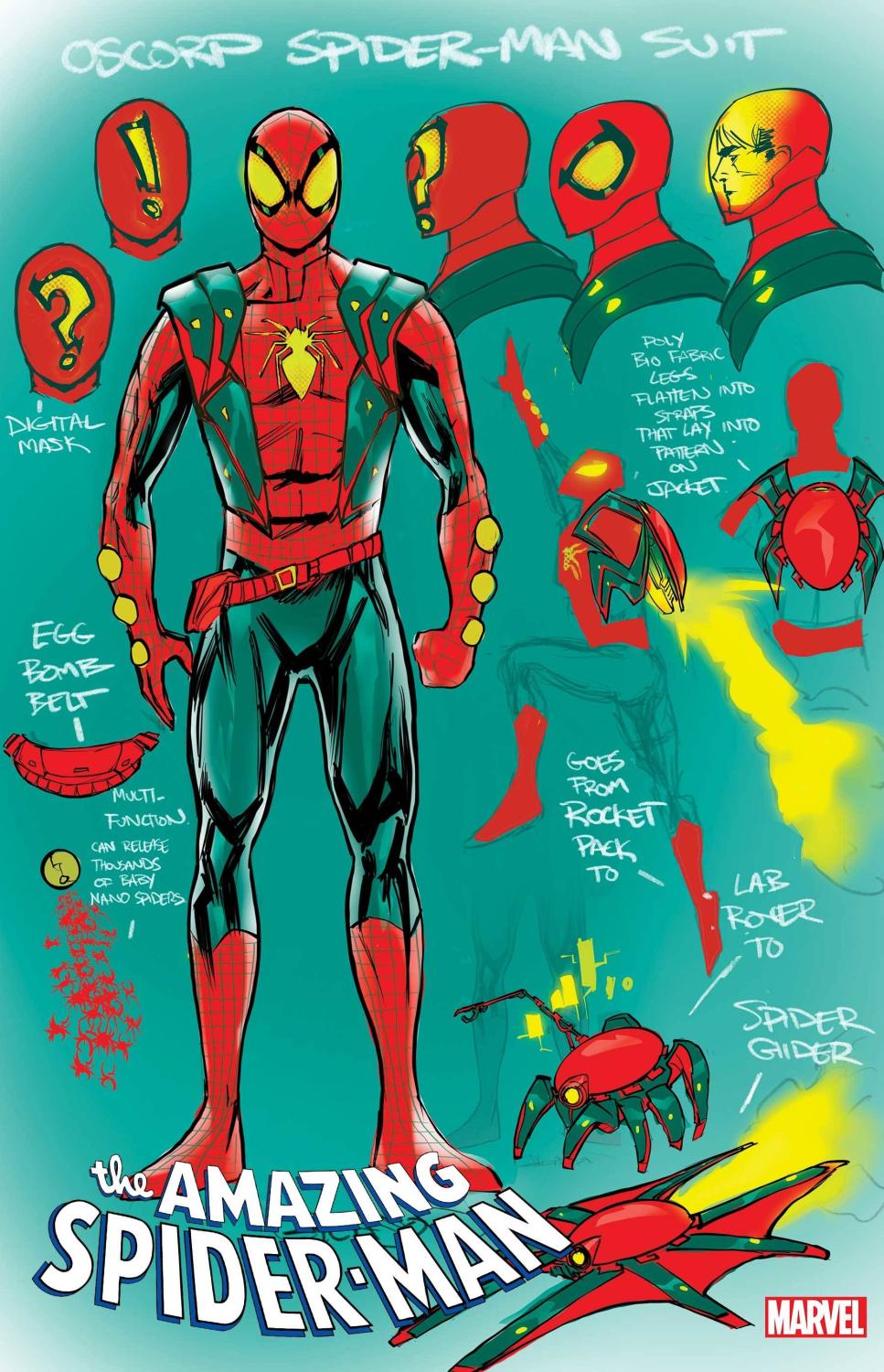 AMAZING SPIDER-MAN #7 GLEASON DESIGN VAR