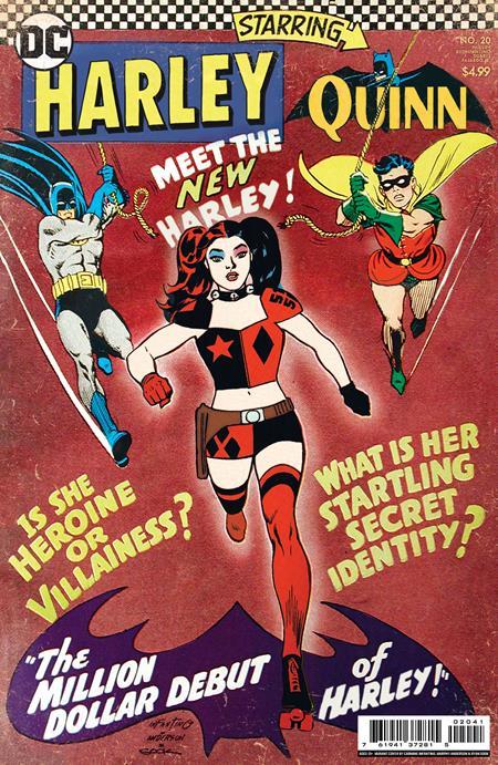 HARLEY QUINN #20 CVR C RYAN SOOK HOMAGE CARD STOCK VAR