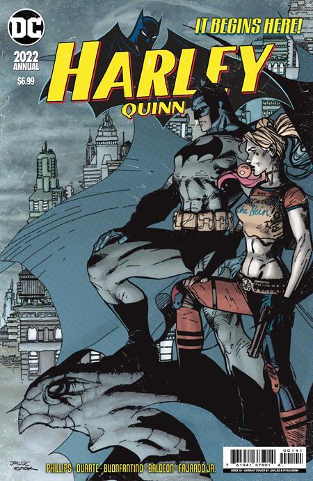 HARLEY QUINN 2022 ANNUAL #1 ONE SHOT CVR C JIM LEE & RYAN SOOK HOMAGE CARD STOCK VAR