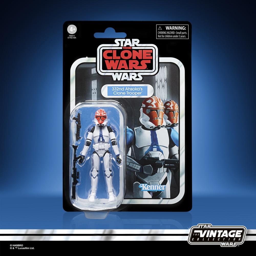 SW VINTAGE 3-3/4IN 332ND AHSOKAS CLONE TROOPER AF
