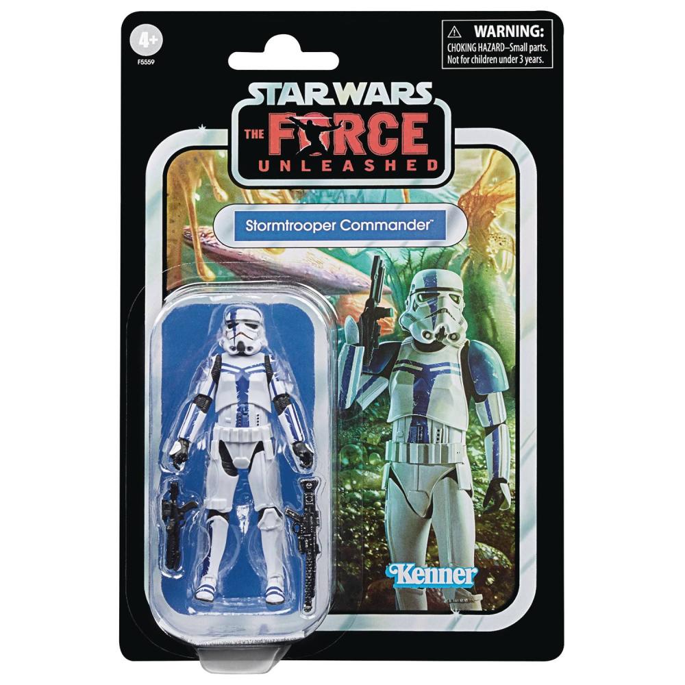 SW VINTAGE 3-3/4IN STORMTROOPER COMMANDER AF CS