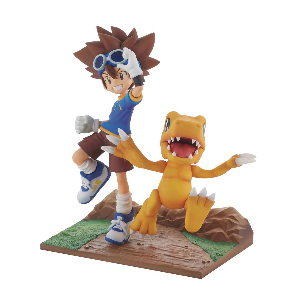 DIGIMON ADV ARCHIVES TAICHI & AGUMON DXF FIG