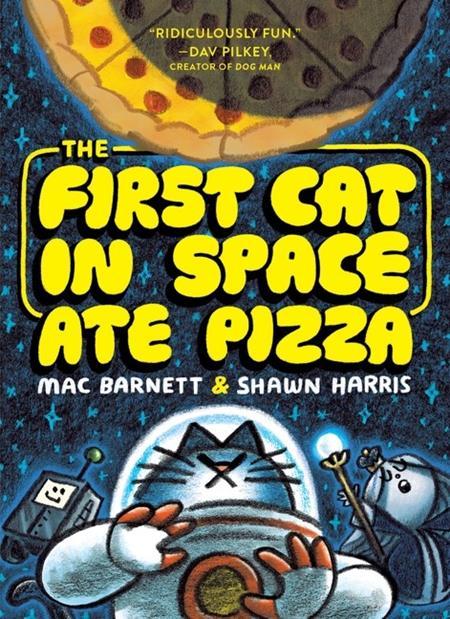 FIRST CAT IN SPACE TP ATE PIZZA