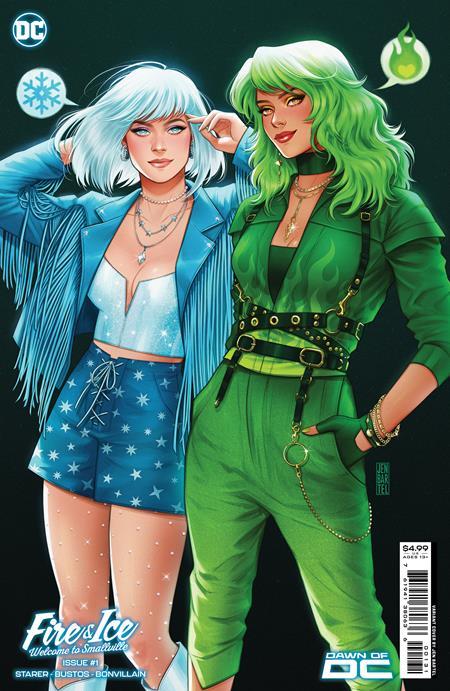 FIRE & ICE WELCOME TO SMALLVILLE #1 CVR C JEN BARTEL CARD STOCK VAR (OF 6)