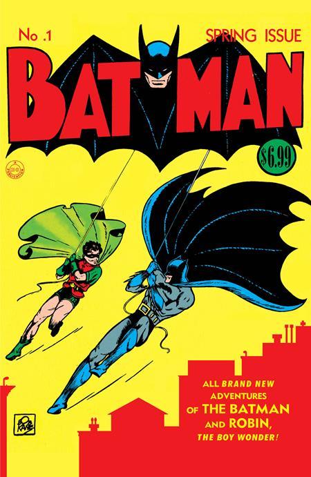 BATMAN #1 FACSIMILE EDITION CVR A BOB KANE & JERRY ROBINSON