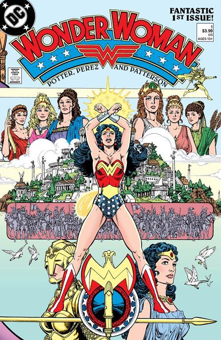 WONDER WOMAN 1987 #1 FACSIMILE EDITION