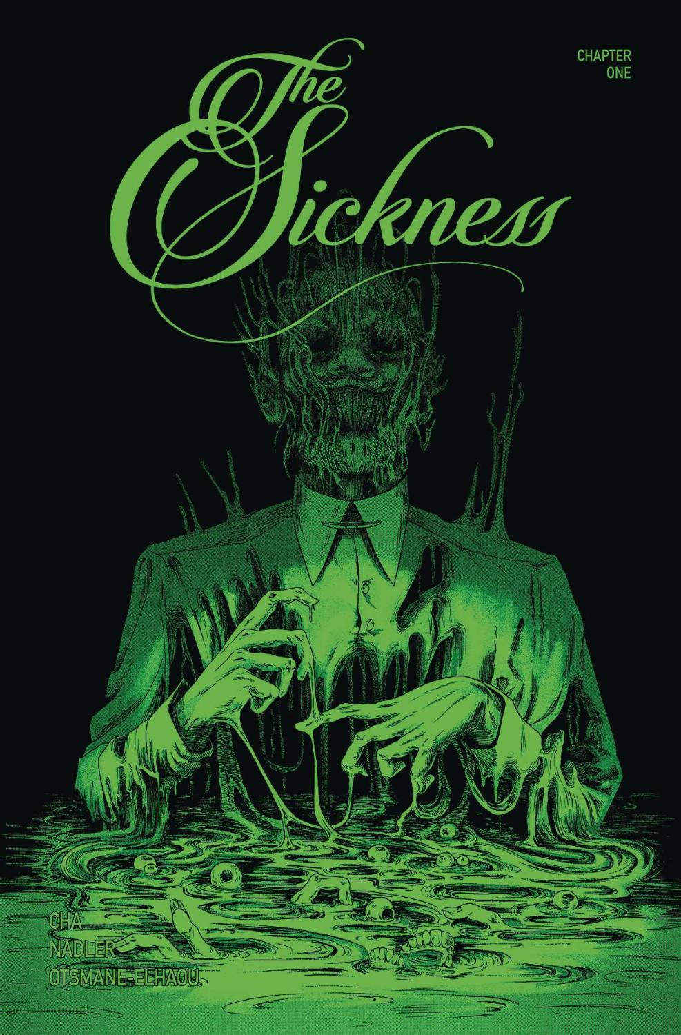 SICKNESS #1 2ND PTG FLUORESCENT INK COVER