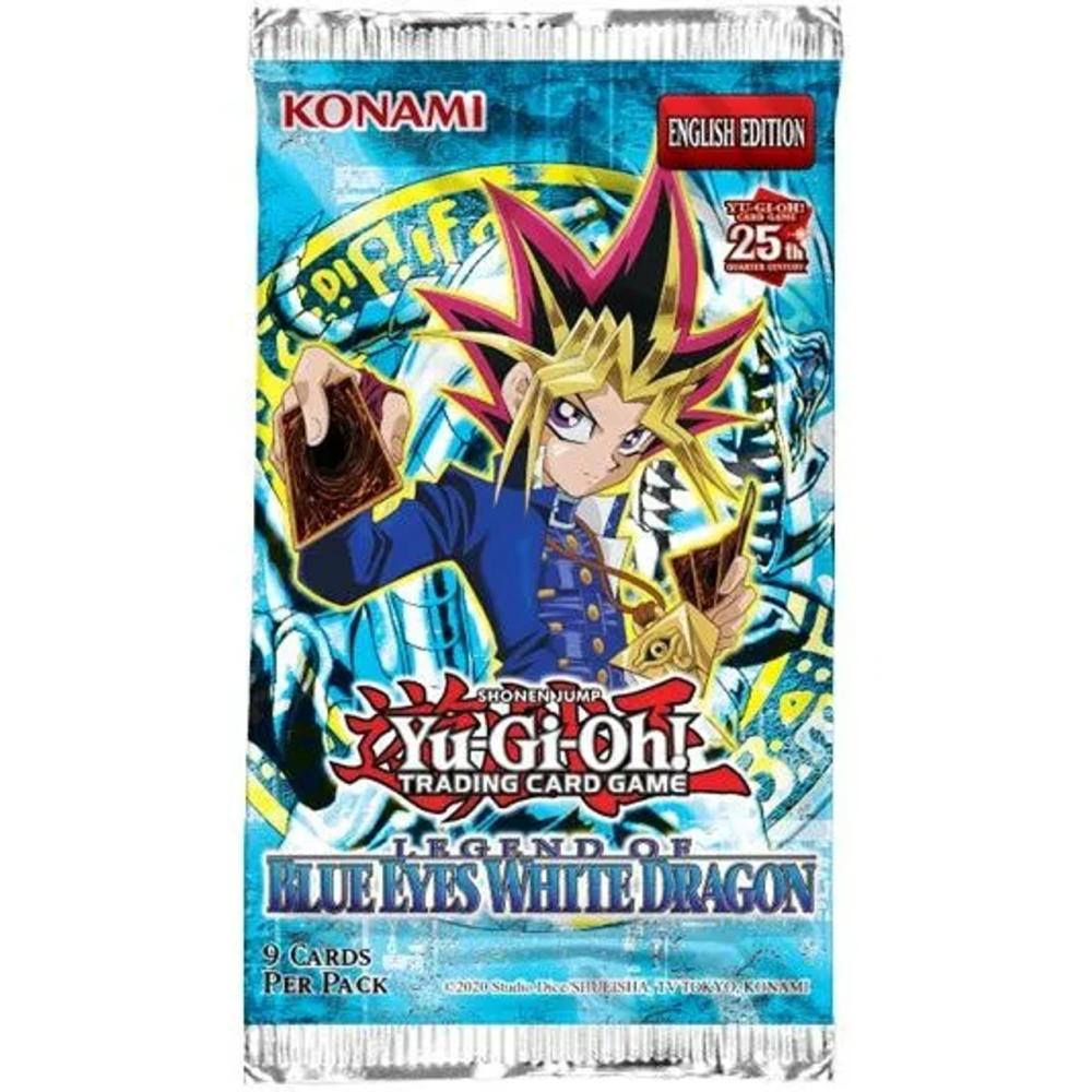 YU GI OH 25th ANNIVERSARY BLUE EYES BOOSTER PACK