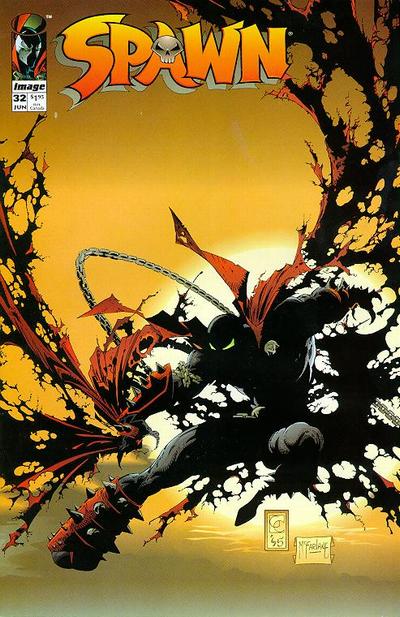 Spawn 1992 #32 Direct ed. - back issue - $10.00