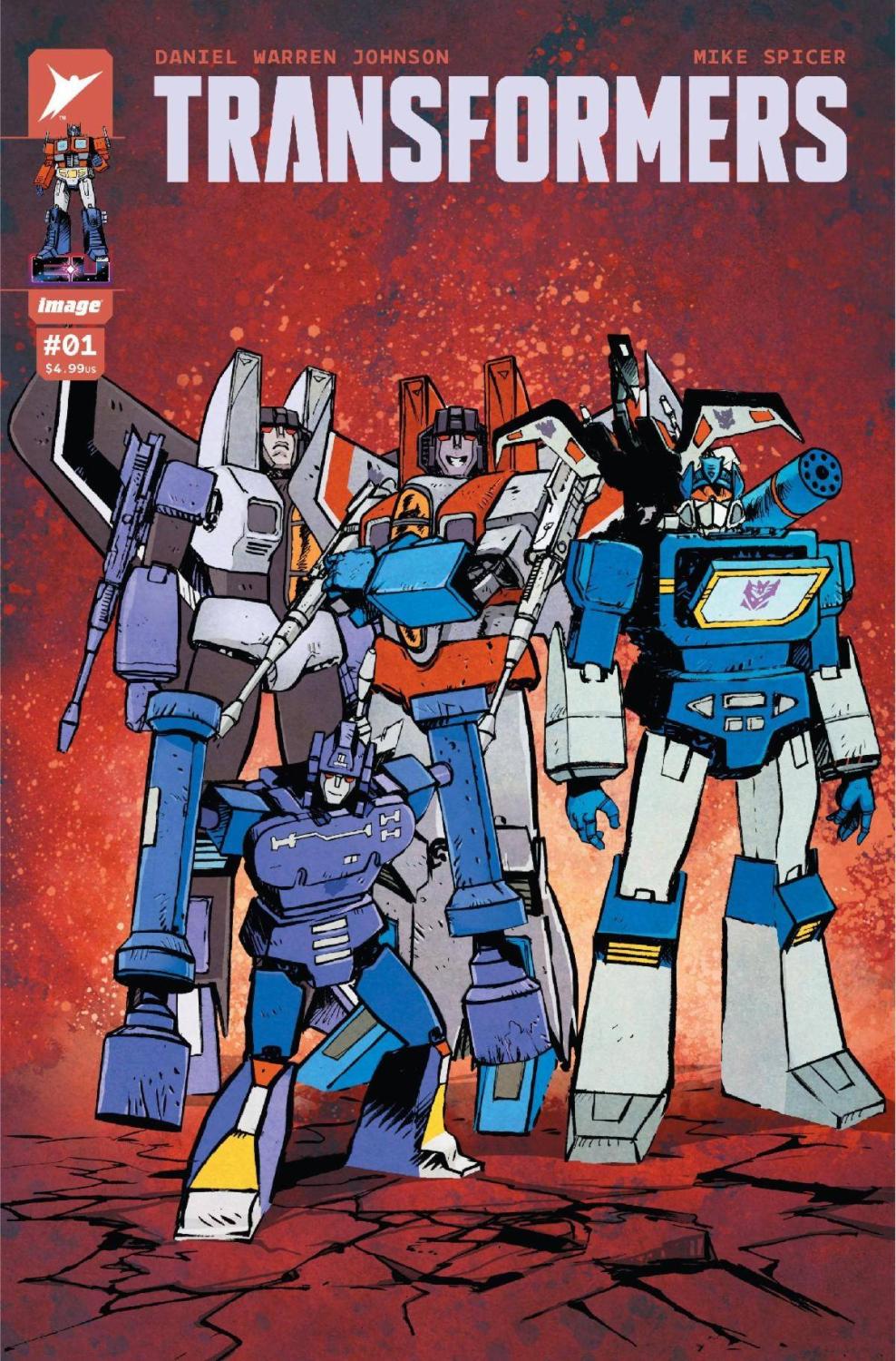 TRANSFORMERS #1 CVR C JOHNSON & SPICER