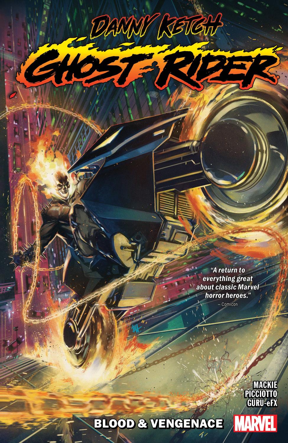 DANNY KETCH GHOST RIDER BLOOD & VENGEANCE TP