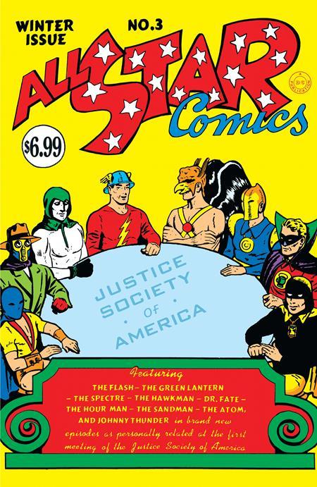 ALL-STAR COMICS #3 FACSIMILE EDITION CVR A EE HIBBARD