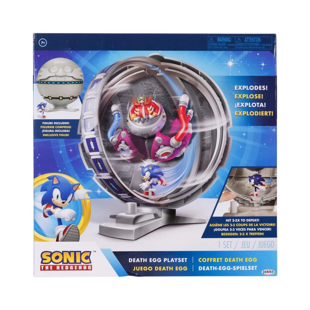 SONIC THE HEDGEHOG 2-1/2IN DEATH EGG PLAYSET