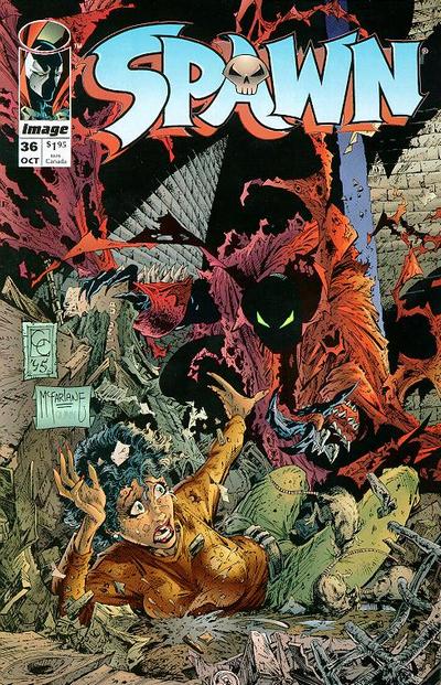 Spawn 1992 #36 Direct ed. - back issue - $10.00