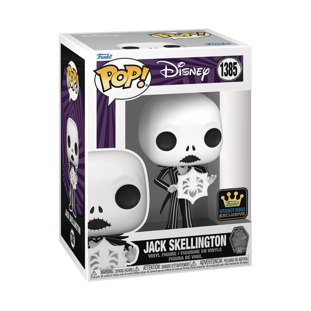 POP DISNEY NBX 30TH JACK W/ SNOWFLAKE FS VIN FIG