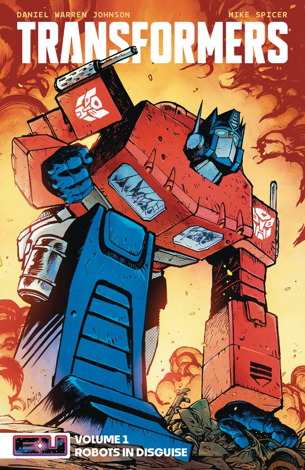 TRANSFORMERS TP VOL 01 CVR A JOHNSON & SPICER